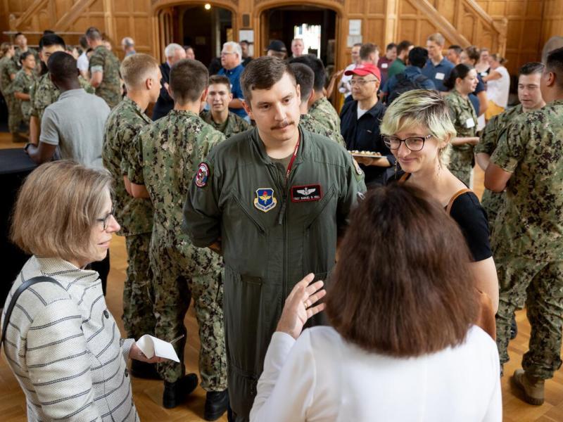 Cornell honored its military community at the second annual Military/Veterans Reception.